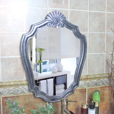 E35 Wall Hanging Bathroom Toilet Vanity Wall Makeup Mirror Front Waterproof Y    273400558849